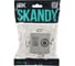 Розетка IEK SKANDY двойная TV+RJ45 кат.6E SK-A15S серебристый SK-AK20-2-K23 2