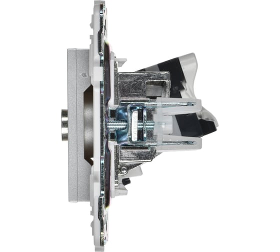 Розетка IEK SKANDY двойная TV+RJ45 кат.5E SK-A14M мятный SK-AK20-1-K06