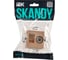 Розетка IEK SKANDY двойная TV+RJ45 кат.6E SK-A15Sa песочный SK-AK20-2-K98 2