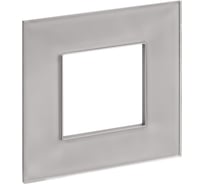 Рамка IEK SKANDY 1-местная SK-F21Sh стекло шампань SK-M12-G-K37