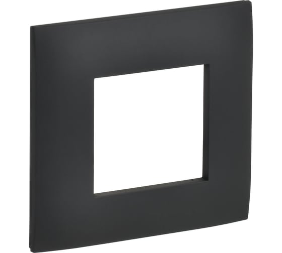 Рамка IEK SKANDY 1-местная SK-F01G графит SK-M12-K53