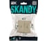 Выключатель IEK SKANDY 2-клавишный проходной с индикацией 10А SK-V10B бежевый SK-V22-1-10-K10 2