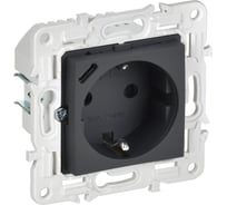 Розетка IEK SKANDY с з/к/ш 16А с USB C 18Вт SK-R17G графит SK-R14-16-U14-018-K53