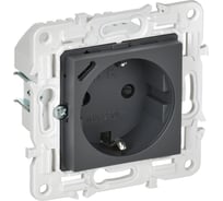 Розетка IEK SKANDY с з/к/ш 16А с USB C 18Вт SK-R17T титан SK-R14-16-U14-018-K48