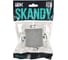 Вывод кабеля IEK SKANDY SK-O01S серебро SK-VK10-0-K23 2