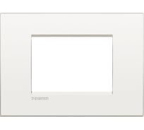 Рамка Bticino Livinglight AIR 3 модуля, цвет Белый LNC4803BN