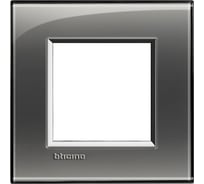 Рамка прямоугольная Bticino Livinglight 1 пост, цвет Лондонский туман LNA4802KF