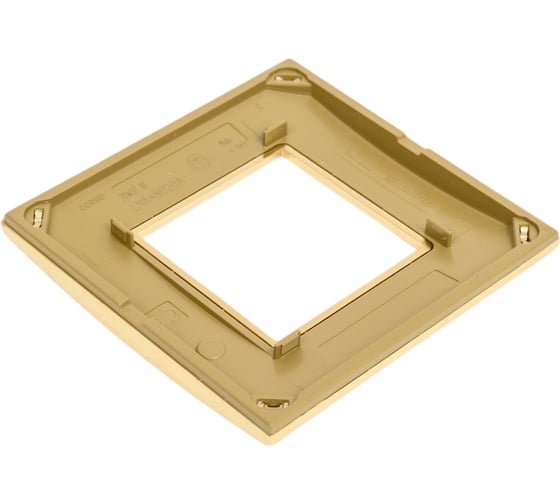Рамка прямоугольная Bticino Livinglight 1 пост, цвет Золото LNA4802OA