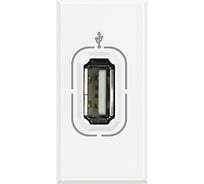 USB-Разъем Bticino Axolute цвет белый HD4285