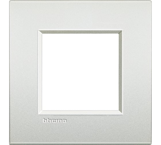 Рамка Bticino Livinglight AIR 1 пост, цвет Белый жемчуг LNC4802PR 1