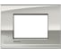 Рамка Bticino Livinglight AIR 3 модуля, цвет Паладий LNC4803PL 1