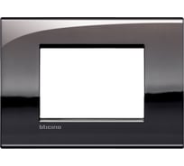 Рамка Bticino Livinglight AIR 3 модуля, цвет Олово LNC4803PT