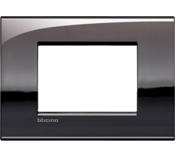 Рамка Bticino Livinglight AIR 3 модуля, цвет Олово LNC4803PT 1