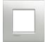 Рамка Bticino Livinglight AIR 1 пост Алюминий LNC4802TE 1