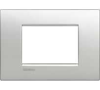 Рамка Bticino Livinglight AIR 3 модуля Алюминий LNC4803TE