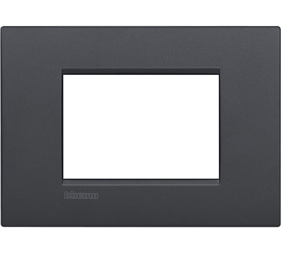 Рамка Bticino Livinglight AIR 3 модуля Антрацит LNC4803AR