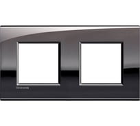 Рамка Bticino Livinglight 2x2мод. 71мм. Олово LNE4802M2PT