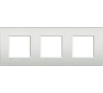Рамка Bticino Livinglight 2x3мод. 71мм. Белый жемчуг LNE4802M3PR