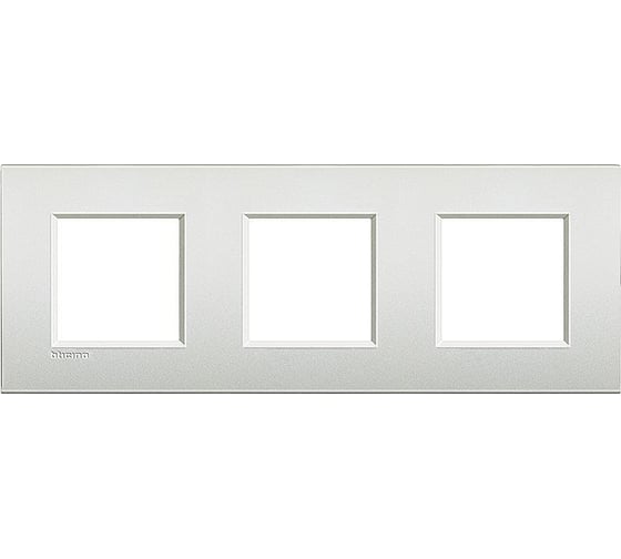 Рамка Bticino Livinglight 2x3мод. 71мм. Белый жемчуг LNE4802M3PR