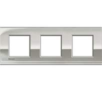 Рамка Bticino Livinglight 2x3мод. 71мм. Палладий LNE4802M3PL