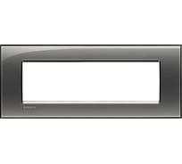 Рамка прямоугольная Bticino Livinglight 7 модулей, цвет Лондонский туман LNA4807KF