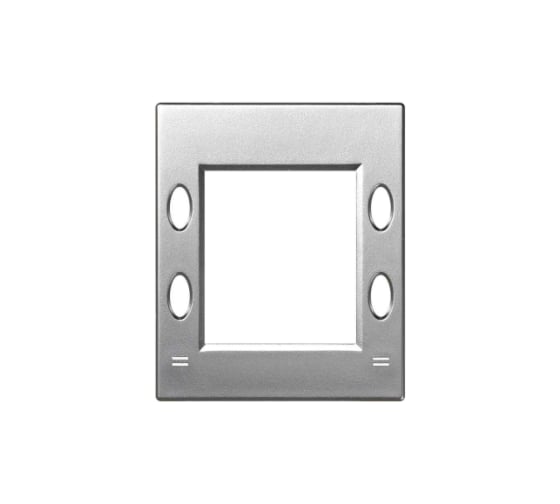 Накладка для механизмов контроля времени Simon, S82C, алюминий 82555-53 1