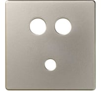 Накладка для коннектора Simon мини-джек + 2RCA, S82, S82N, шампань 8201092-034