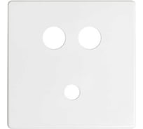 Накладка для коннектора Simon мини-джек + 2RCA, S82, S82N, S82 Detail, белый 8201092-030