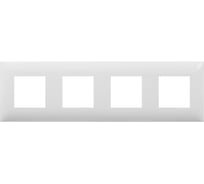 Рамка DKC Avanti, Белое облако, 4 поста 8 модулей 1 шт 4400908DIY