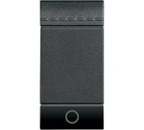 Клавиша Bticino Livinglight Лампа, размер 1 модуль, цвет антрацит L4915AN