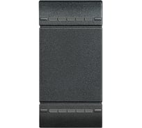 Клавиша Bticino Livinglight на 2 функции 1 модуль, цвет алюминий NT4911N