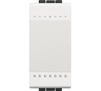 Клавиша Bticino Livinglight без символа, размер 1 модуль, цвет белый N4915N