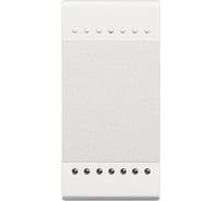Клавиша Bticino Livinglight без символа, размер 1 модуль, цвет белый N4915LN