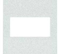 Клавиша Bticino Livinglight Axial с 1 отверстием для вставки символа, размер 1 модуль, цвет белый N4916T