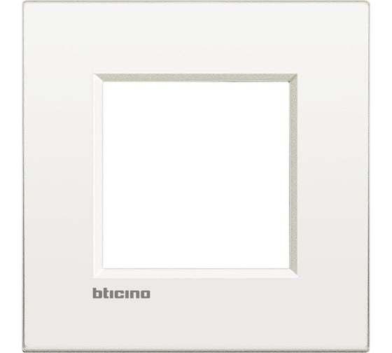 Лицевая панель Bticino Livinglight 2 модуля Белый LNE4802BN