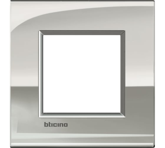 Лицевая панель Bticino Livinglight 2мод. Палладий LNE4802PL