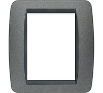 Накладка Bticino 3+3 Модуля, Графит L4826GF