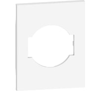 Лицевая панель Bticino LIVING NOW для розеток 2К+З немецкого/итальянского стандарта 3 модуля. Цвет Белый. KW03M3