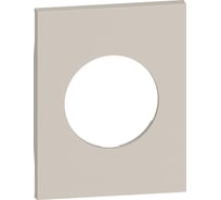 Лицевая панель Bticino LIVING NOW для розеток 2К+З немецкого стандарта 3 модуля. Цвет Песочный. KM04M3