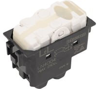 Переключатель промежуточный Bticino Livinglight с механическими клемами, размер 1 модуль, без клавиши LN4004