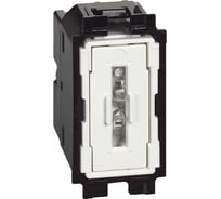 Переключатель Bticino LIVING NOW 10А винтовые клеммы 1 модуль. K4003