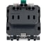 Розетка силовая Bticino Livinglight 2К+З с автоматическими клемами, цвет белый N4141AN 3