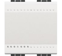 Выключатель Bticino Livinglight с винтовыми клемами, размер 2 модуля, цвет белый N4001M2N