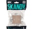 Выключатель 2-клавишный IEK SKANDY SK-V09Sa с индикацией, 10А, песочный SK-V20-1-10-K98 5