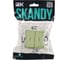 Выключатель 2-клавишный IEK SKANDY SK-V09M с индикацией, 10А, мятный SK-V20-1-10-K06 2