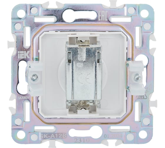 Розетка TV оконечная IEK SKANDY SK-A12B бежевый SK-A10-O-K10