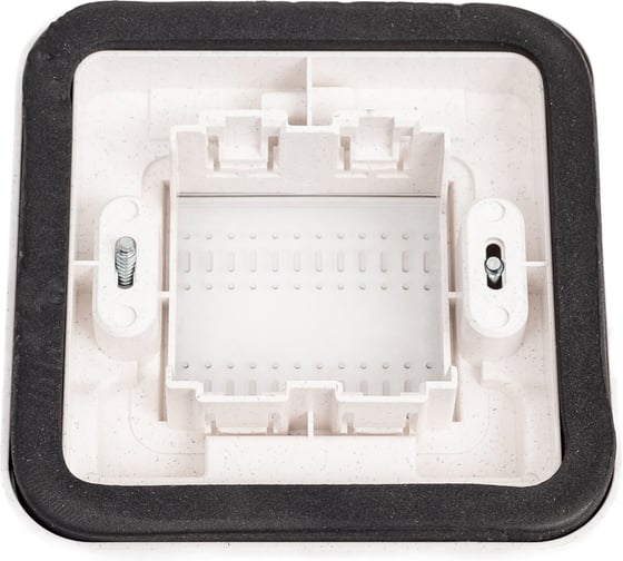 Влагозащитная крышка Bticino IP55 Idrobox, белый, 2 модуля 24602N
