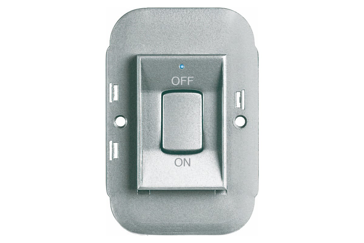 Выключатель Bticino Ахolute 45А с неоновой лампой, рамка светл HC4019 ...