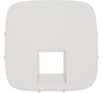 Лицевая панель для одиночных телефонных/информационных розеток Legrand Valena ALLURE жемчуг 755419