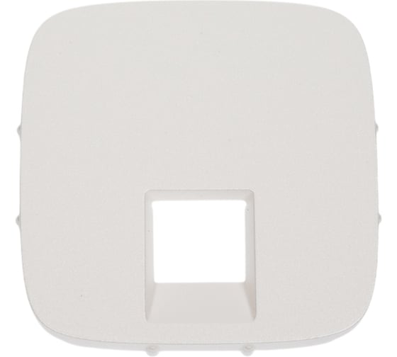 Лицевая панель для одиночных телефонных/информационных розеток Legrand Valena ALLURE жемчуг 755419 1